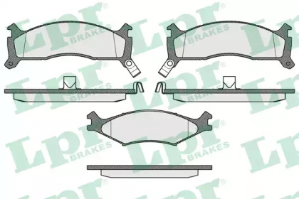 Комплект тормозных колодок (LPR: 05P426)