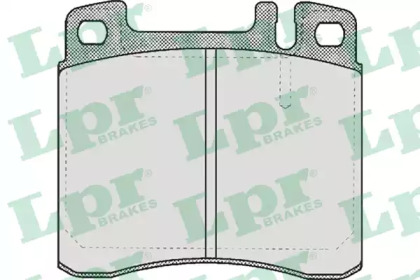 Комплект тормозных колодок (LPR: 05P447)