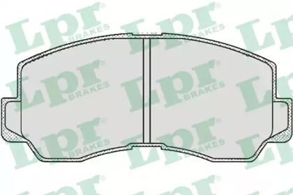 Комплект тормозных колодок (LPR: 05P532)
