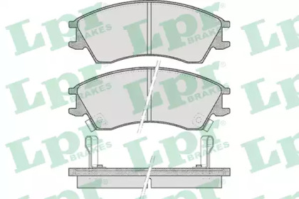 Комплект тормозных колодок (LPR: 05P543)