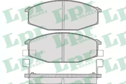 Комплект тормозных колодок (LPR: 05P581)