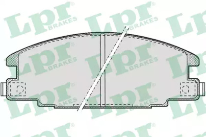 Комплект тормозных колодок (LPR: 05P685)