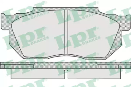 Комплект тормозных колодок (LPR: 05P919)