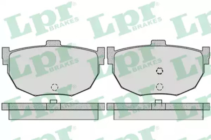 Комплект тормозных колодок (LPR: 05P960)