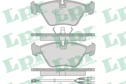 Комплект тормозных колодок (LPR: 05P985)