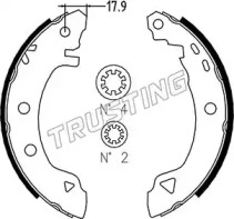 Комлект тормозных накладок (TRUSTING: 004.007)