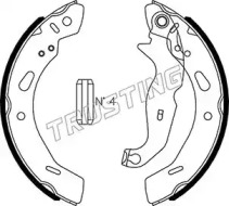 Комлект тормозных накладок (TRUSTING: 040.162)