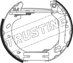 Комлект тормозных накладок (TRUSTING: 5271)