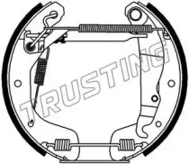 Комлект тормозных накладок (TRUSTING: 6074)