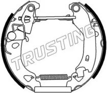 Комлект тормозных накладок (TRUSTING: 6099)