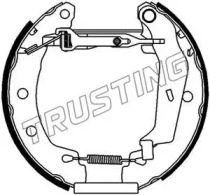 Комлект тормозных накладок (TRUSTING: 6149)