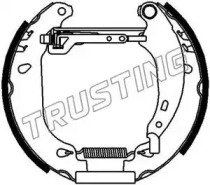 Комлект тормозных накладок (TRUSTING: 6165)