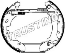 Комлект тормозных накладок (TRUSTING: 6263)