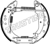 Комлект тормозных накладок (TRUSTING: 6353)