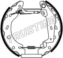 Комлект тормозных накладок (TRUSTING: 6452)
