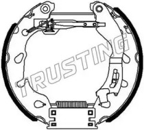 Комлект тормозных накладок (TRUSTING: 6460)