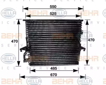 Конденсатор (HELLA: 8FC 351 035-001)