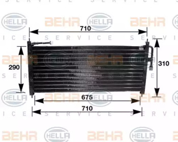 Конденсатор (HELLA: 8FC 351 035-021)