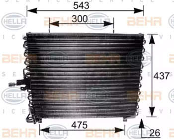 Конденсатор (HELLA: 8FC 351 035-211)