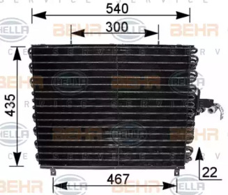 Конденсатор (HELLA: 8FC 351 035-771)