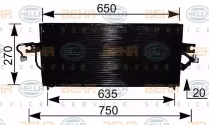 Конденсатор (HELLA: 8FC 351 036-491)