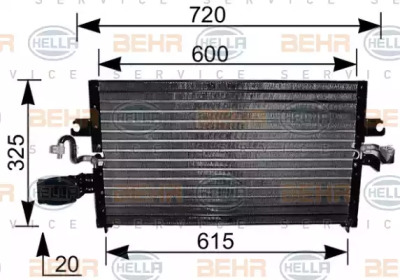 Конденсатор (HELLA: 8FC 351 036-501)