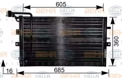 Конденсатор (HELLA: 8FC 351 036-571)