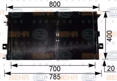 Конденсатор (HELLA: 8FC 351 036-731)