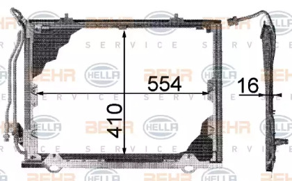 Конденсатор (HELLA: 8FC 351 038-451)