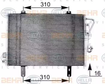 Конденсатор (HELLA: 8FC 351 038-591)