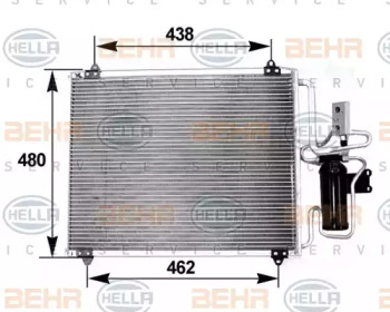 Конденсатор (HELLA: 8FC 351 038-601)