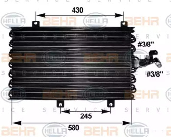 Конденсатор (HELLA: 8FC 351 038-671)