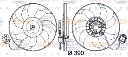 Вентилятор (HELLA: 8EW 351 041-461)