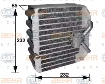 Испаритель (HELLA: 8FV 351 210-361)