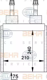 Испаритель (HELLA: 8FV 351 210-761)