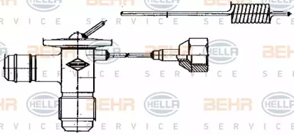 Клапан (HELLA: 8UW 351 235-001)