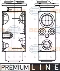 Клапан (HELLA: 8UW 351 239-011)