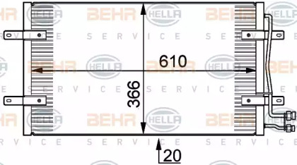 Конденсатор (HELLA: 8FC 351 300-201)