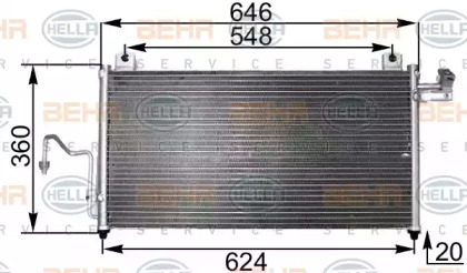 Конденсатор (HELLA: 8FC 351 300-471)