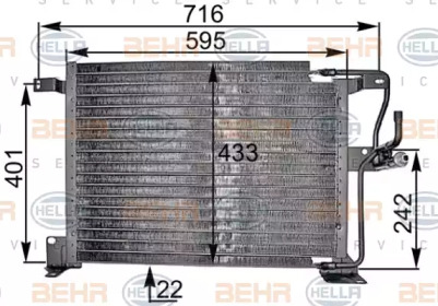 Конденсатор (HELLA: 8FC 351 300-591)