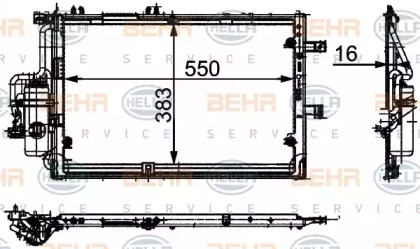 Конденсатор (HELLA: 8FC 351 300-621)