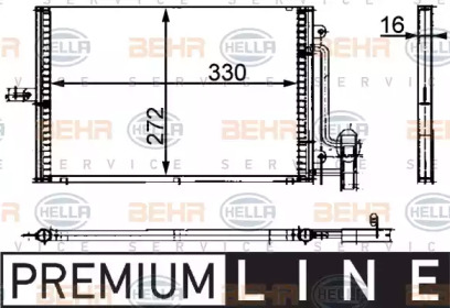 Конденсатор (HELLA: 8FC 351 300-691)