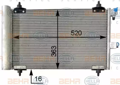 Конденсатор (HELLA: 8FC 351 301-034)