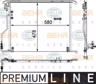 Конденсатор (HELLA: 8FC 351 301-171)