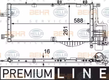 Конденсатор (HELLA: 8FC 351 301-201)