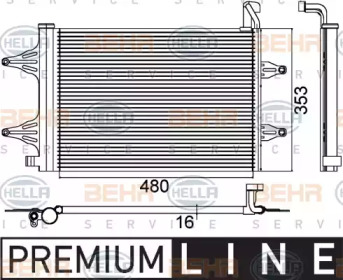 Конденсатор (HELLA: 8FC 351 301-531)