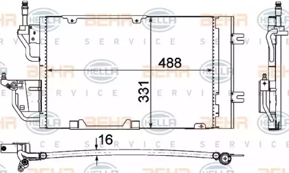 Конденсатор (HELLA: 8FC 351 302-374)