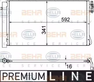 Конденсатор (HELLA: 8FC 351 302-621)