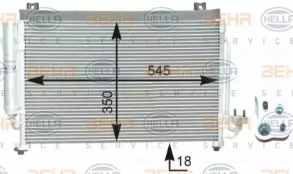 Конденсатор (HELLA: 8FC 351 303-021)