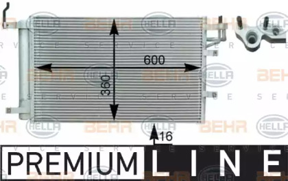 Конденсатор (HELLA: 8FC 351 303-081)